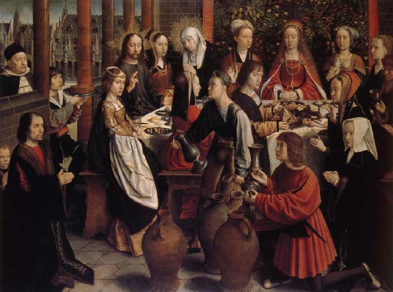 Gerard David Les Noces de Cana oil painting image